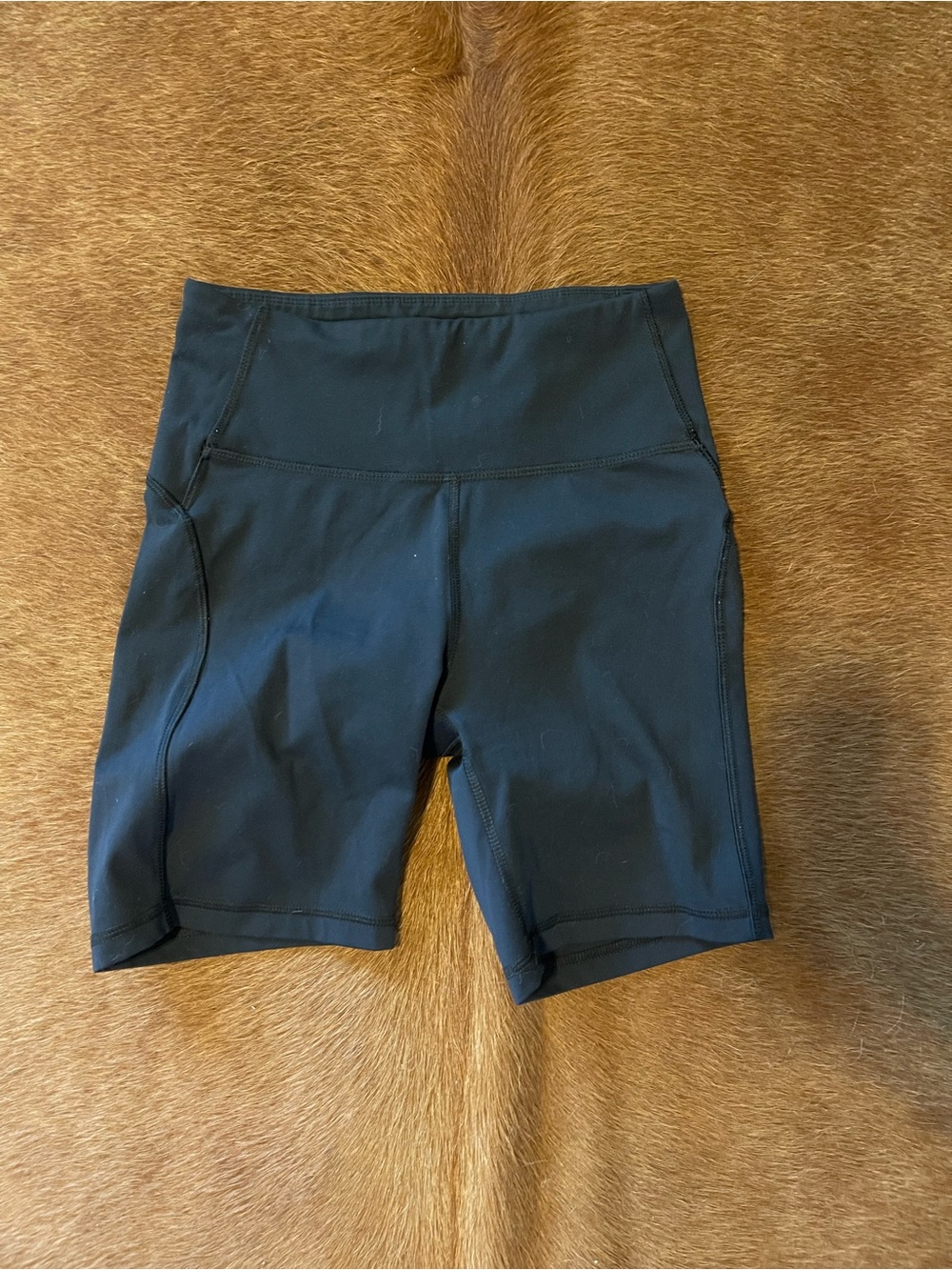 all in motion Black High-Rise Bike Shorts